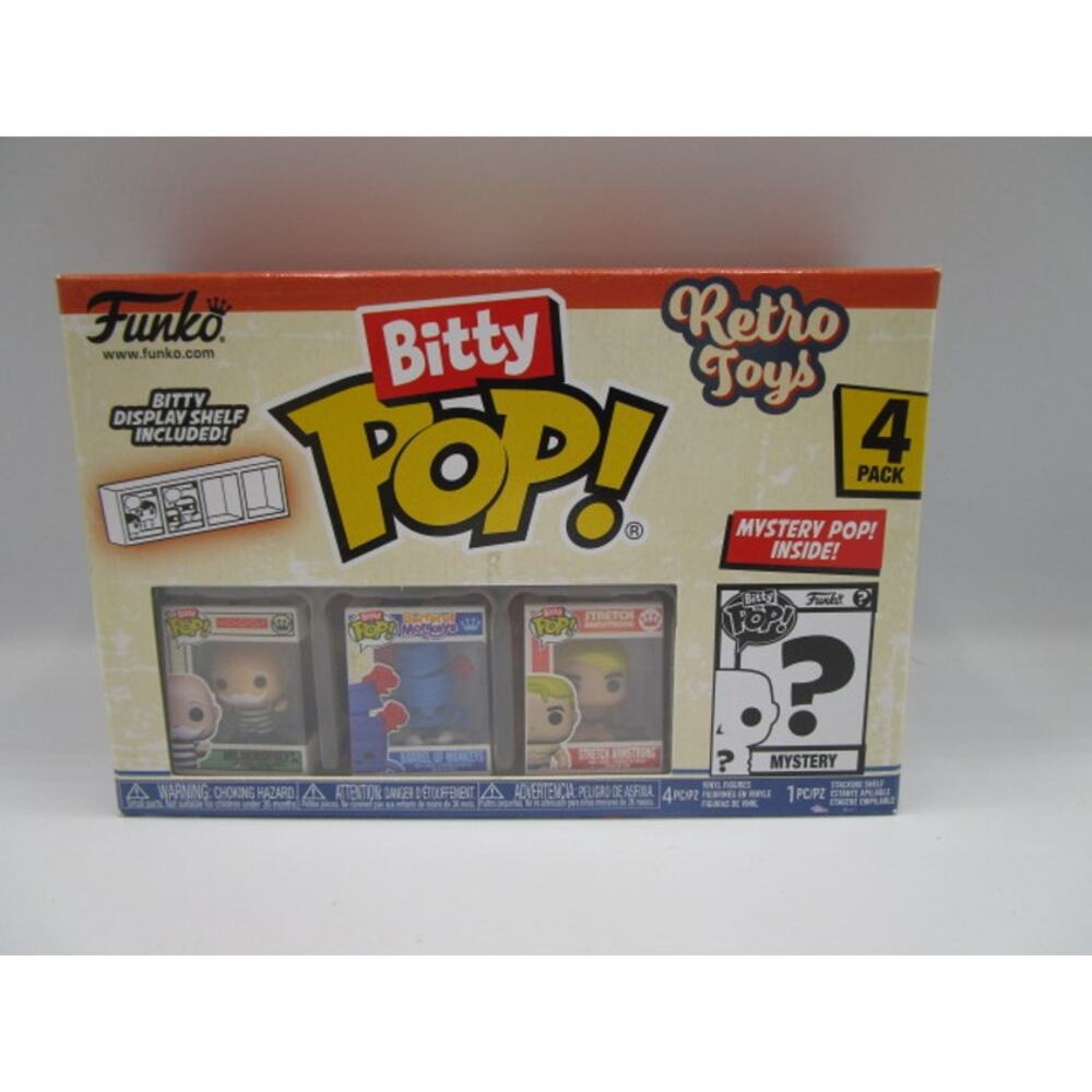 Funko Bitty Pop!: Retro Toys Mr Monopoly Dr Mindbender Mini Figures